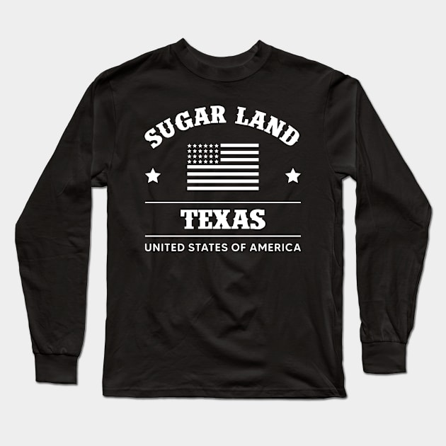 Sugar Land Texas Long Sleeve T-Shirt by cecatto1994